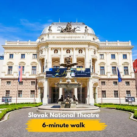 아파트 Beautiful Apartment In Bratislava Old Town